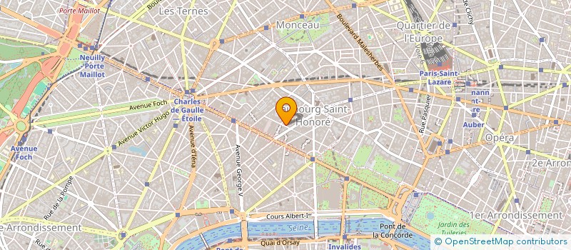 localisation de l'entreprise IND. VVE GILLOT REP PAR         S.A. G.  PARIS