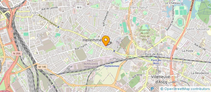 localisation de l'entreprise IND WALCH WONG à LILLE