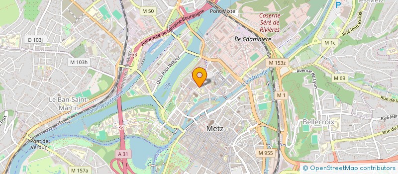 localisation de l'entreprise IND WOZNIAK / MIDY  METZ