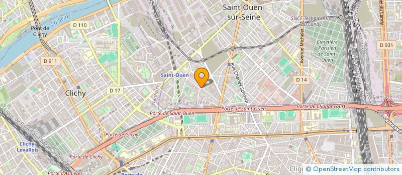 localisation de l'entreprise IND ZOLA LOUPS  SAINT-OUEN-SUR-SEINE