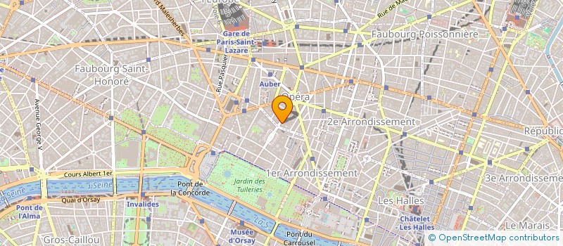 localisation de l'entreprise INDARCA à PARIS