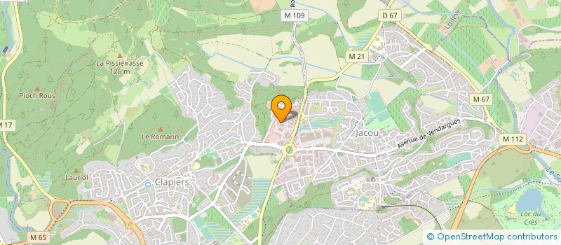 localisation de l'entreprise INDATECH  MONTFERRIER-SUR-LEZ