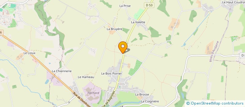localisation de l'entreprise INDDIVISION PRODDHOMME à RIVES D'ANDAINE