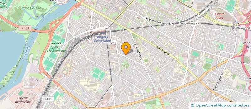 localisation de l'entreprise INDDIWIN à ANGERS