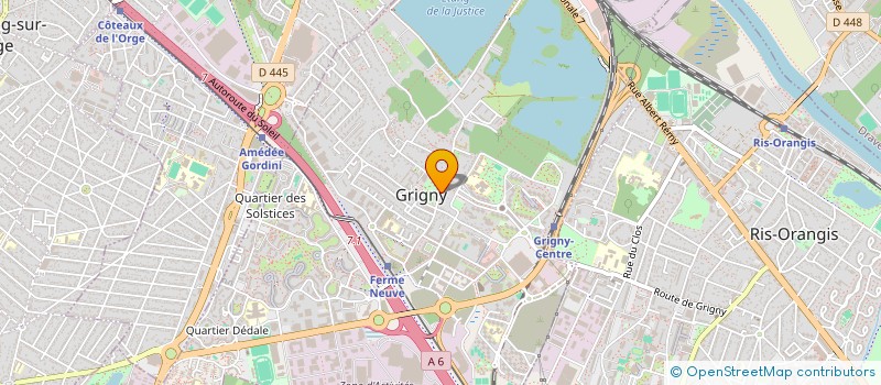 localisation de l'entreprise INDE O CHINE à GRIGNY