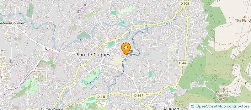 localisation de l'entreprise INDE VOI PROVENCE  PLAN-DE-CUQUES