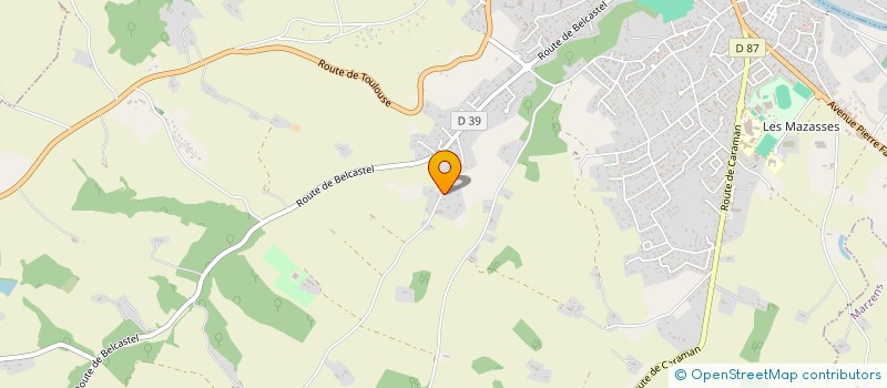 localisation de l'entreprise INDECAR  LAVAUR