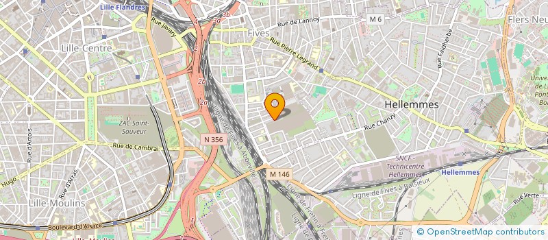 localisation de l'entreprise INDECOSA à LILLE