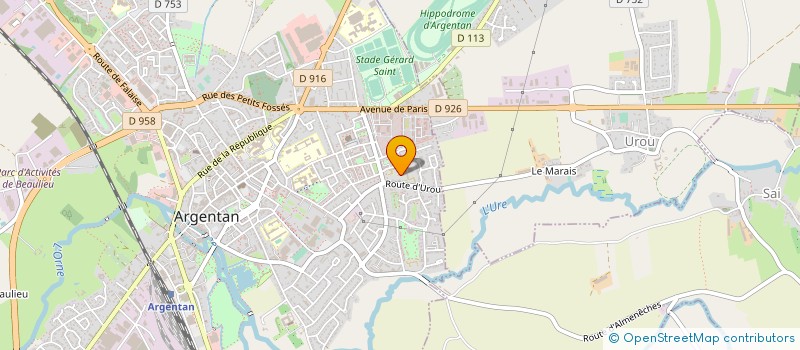 localisation de l'entreprise INDECOSA CGT 61 INFORMATION DEFENSE DES CONSOMMATEURS SALARIES à ARGENTAN