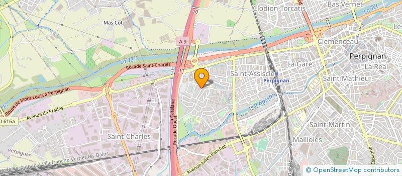 localisation de l'entreprise INDECOSA CGT BOURSE DU TRAVAIL à PERPIGNAN