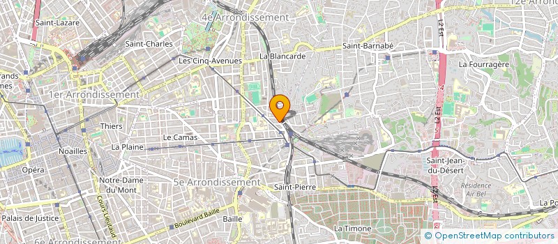 localisation de l'entreprise INDELINK  MARSEILLE