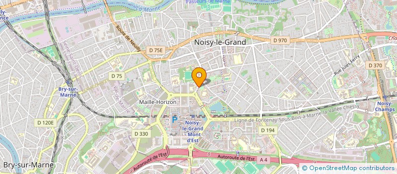 localisation de l'entreprise INDEME WOMEN  NOISY-LE-GRAND