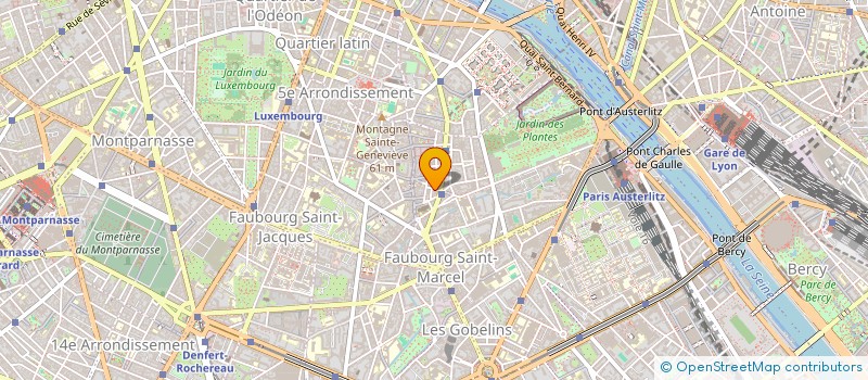 localisation de l'entreprise INDEMNE LABEL  PARIS