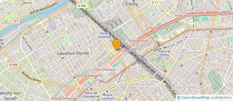 localisation de l'entreprise INDENT CONSULTING SERVICES à LEVALLOIS-PERRET