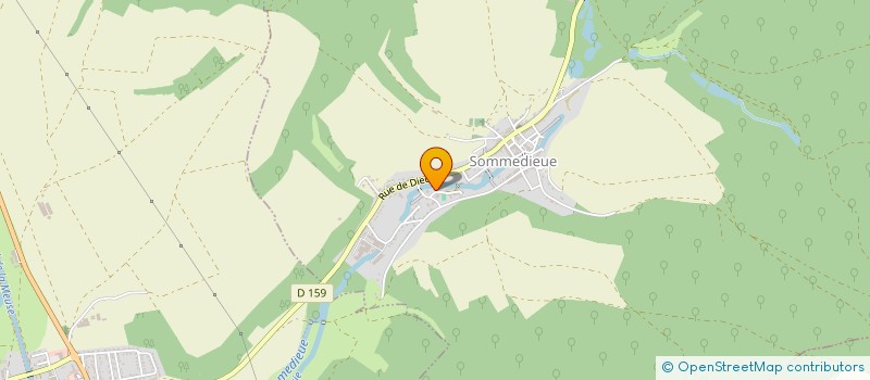 localisation de l'entreprise INDEPEN'DANSE à SOMMEDIEUE