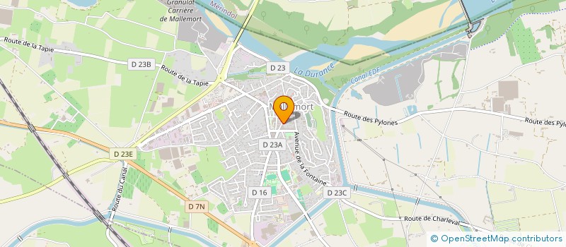 localisation de l'entreprise INDEPEN'DANSE  MALLEMORT