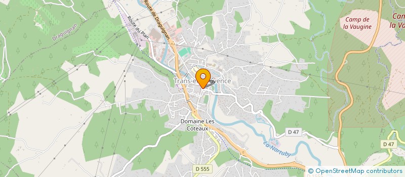 localisation de l'entreprise INDEPENDANCE IMMOBILIERE à TRANS-EN-PROVENCE