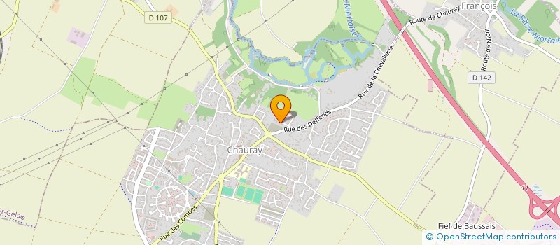 localisation de l'entreprise INDEPENDANSE  CHAURAY