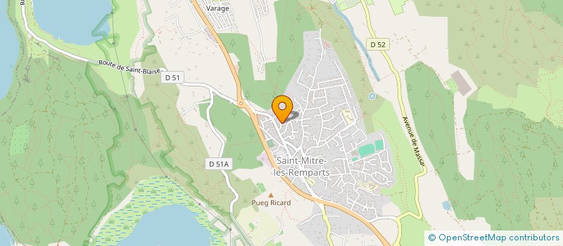 localisation de l'entreprise INDEPROD  SAINT-MITRE-LES-REMPARTS