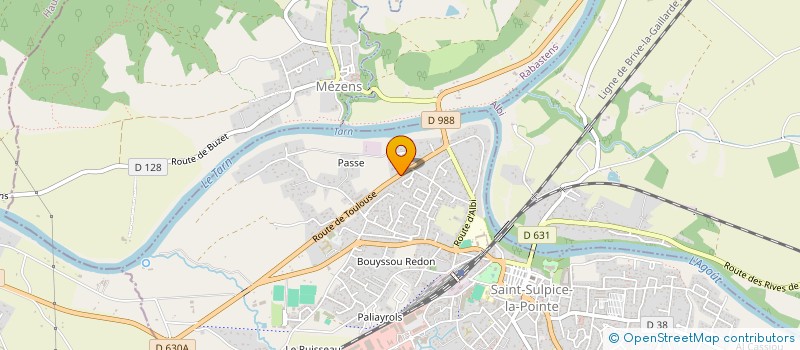 localisation de l'entreprise INDEPSOL à SAINT-SULPICE-LA-POINTE