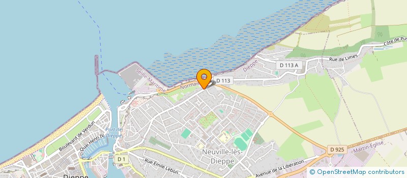 localisation de l'entreprise INDEV IMMOBILIER  DIEPPE