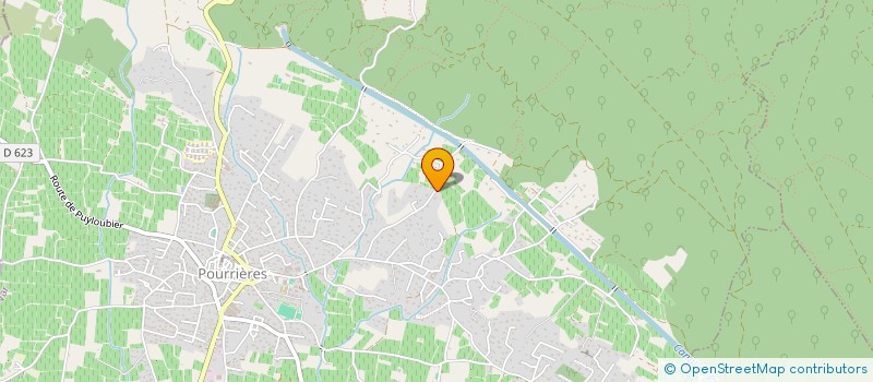 localisation de l'entreprise INDEV SOLUTIONS  POURRIERES