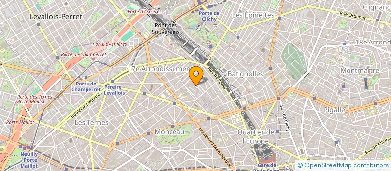 localisation de l'entreprise INDEVFACTORY  PARIS