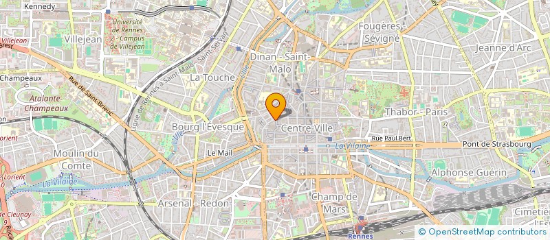 localisation de l'entreprise INDEX  RENNES