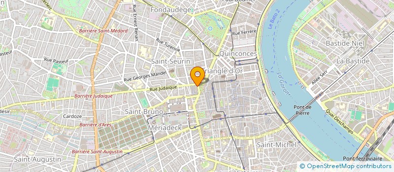 localisation de l'entreprise INDEX BDX  BORDEAUX