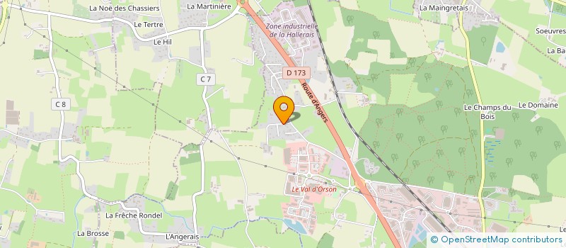 localisation de l'entreprise INDEX BOX  VERN-SUR-SEICHE