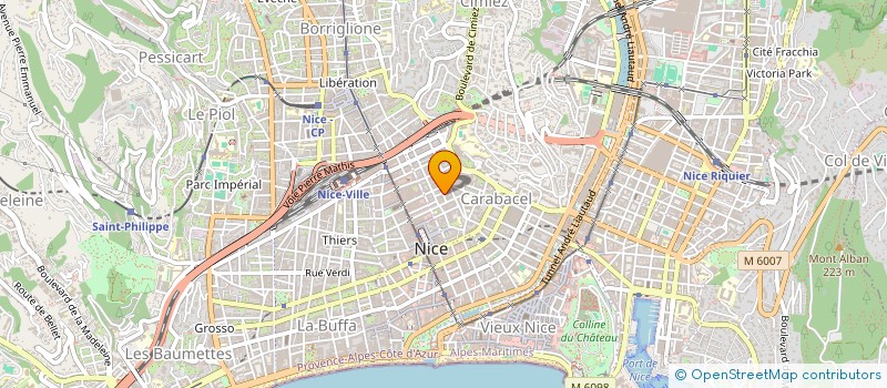 localisation de l'entreprise INDEX DEVELOPPEMENT NETWORK à NICE