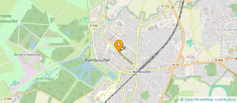 localisation de l'entreprise INDEX DIFFUSION  RAMBOUILLET