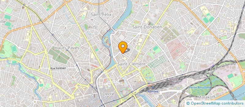 localisation de l'entreprise INDEX INDEMNISATION à NANTES