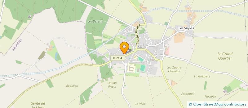 localisation de l'entreprise INDEX JARDIN à BU