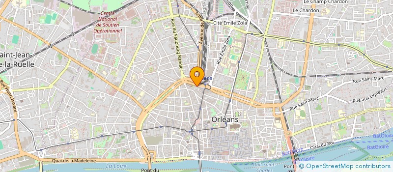 localisation de l'entreprise INDEX RH à ORLEANS