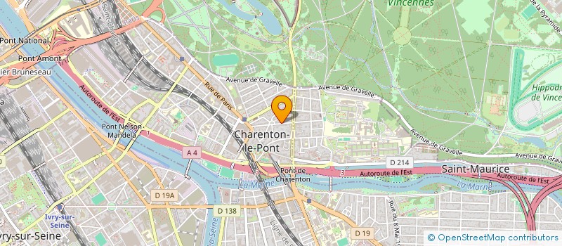 localisation de l'entreprise INDEX SARL à CHARENTON-LE-PONT