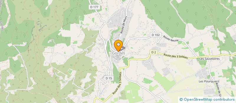 localisation de l'entreprise INDEXART  GORDES