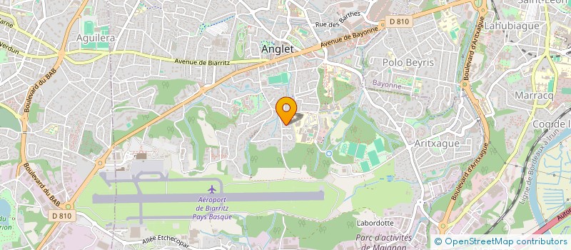 localisation de l'entreprise INDEXUS  ANGLET