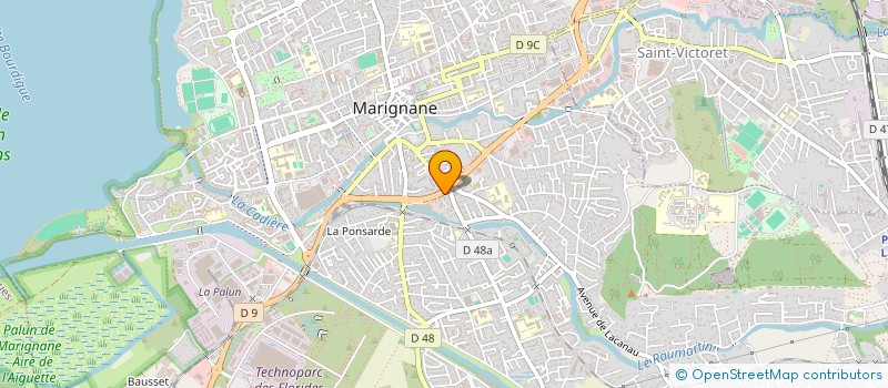 localisation de l'entreprise INDHOU ESTHETIQUE à MARIGNANE