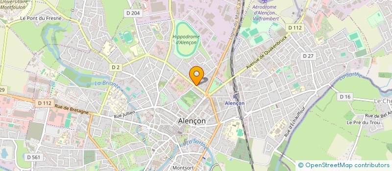 localisation de l'entreprise INDI à ALENCON