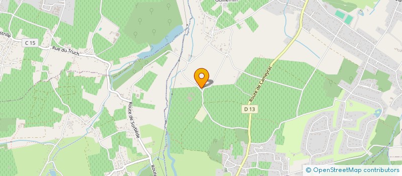 localisation de l'entreprise INDI ALPHAND EDOUARD ET MOREAU  SAINT-SULPICE-ET-CAMEYRAC