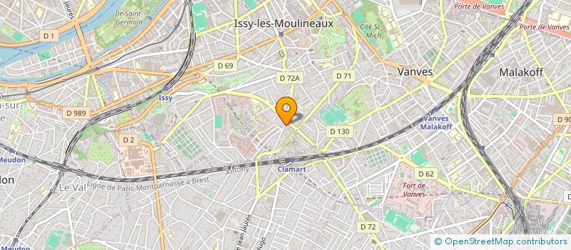localisation de l'entreprise INDI ANDRE à ISSY-LES-MOULINEAUX