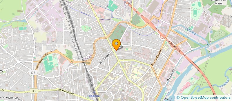 localisation de l'entreprise INDI ARNAUD  ROANNE