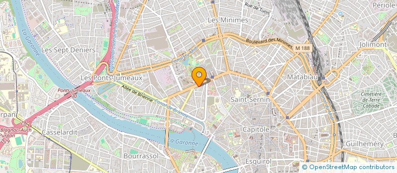 localisation de l'entreprise INDI ASPART PIERRE  TOULOUSE