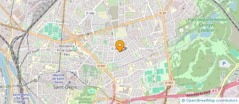 localisation de l'entreprise INDI AUGET F C ET A. à SAINT-DENIS