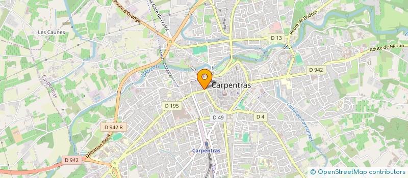 localisation de l'entreprise INDI AVON G ET G  CARPENTRAS