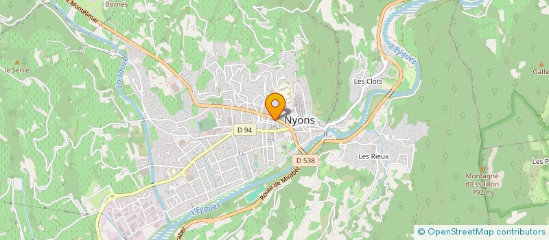 localisation de l'entreprise INDI BARBANSON GILBERT ET LUCI  NYONS