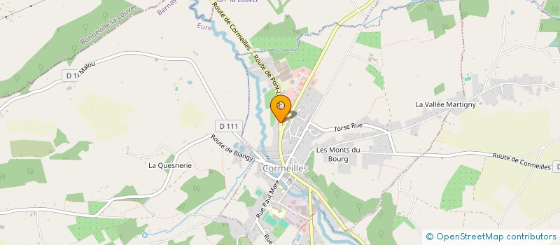 localisation de l'entreprise INDI BEAURAIN  CORMEILLES