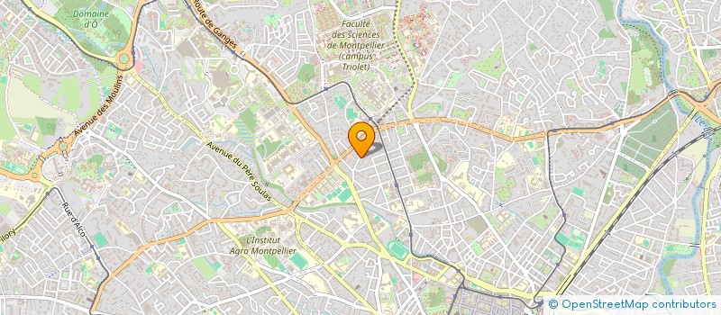 localisation de l'entreprise INDI BENTEJAC CLOSSE à MONTPELLIER