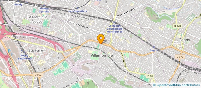 localisation de l'entreprise INDI BESSIN à VILLEMOMBLE